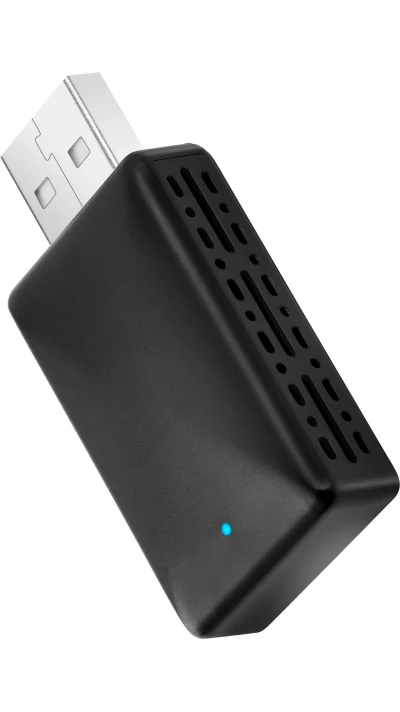 Adaptateur USB sans fil CarPlay et Android Auto 2-en-1 plug and play connexion voiture