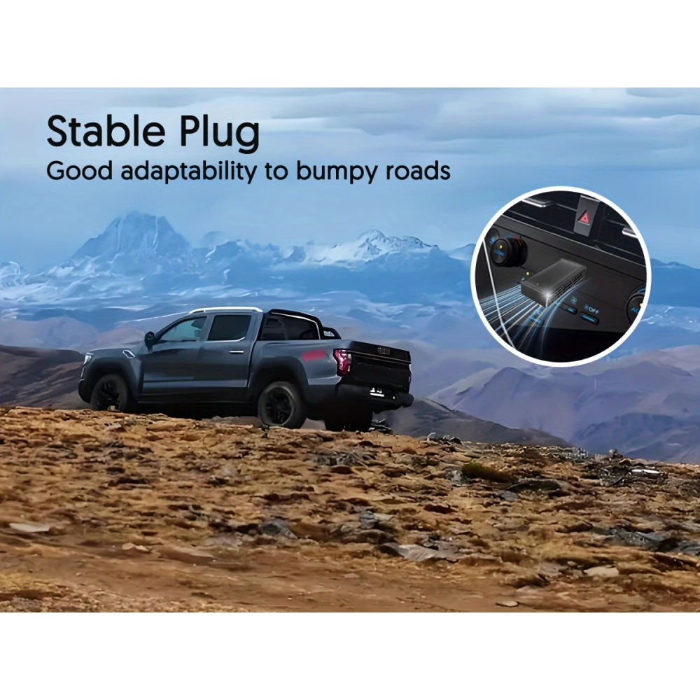 Adaptateur USB sans fil CarPlay et Android Auto 2-en-1 plug and play connexion voiture