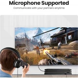 Adaptateur audio Ugreen CM383 pour &eacute;couteurs et haut-parleurs - Gris