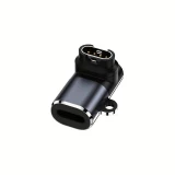 Universal-Ladeadapter für Garmin-Uhren mit Lightning-Anschluss  - Schwarz