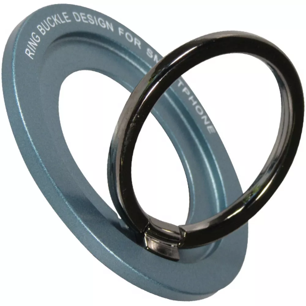 Anneau de support magnétique en aluminium avec la fonction Magsafe - Bleu