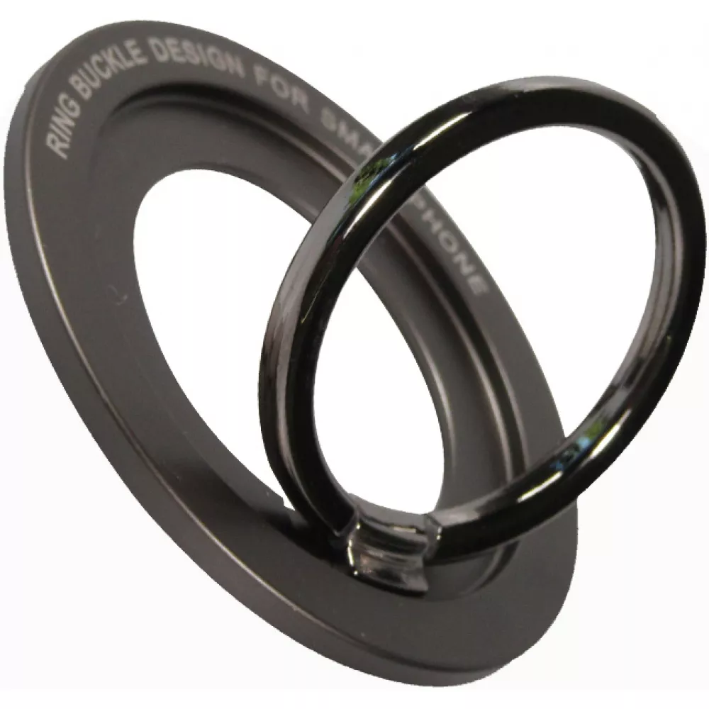 Anneau de support magnétique en aluminium avec la fonction Magsafe - Noir