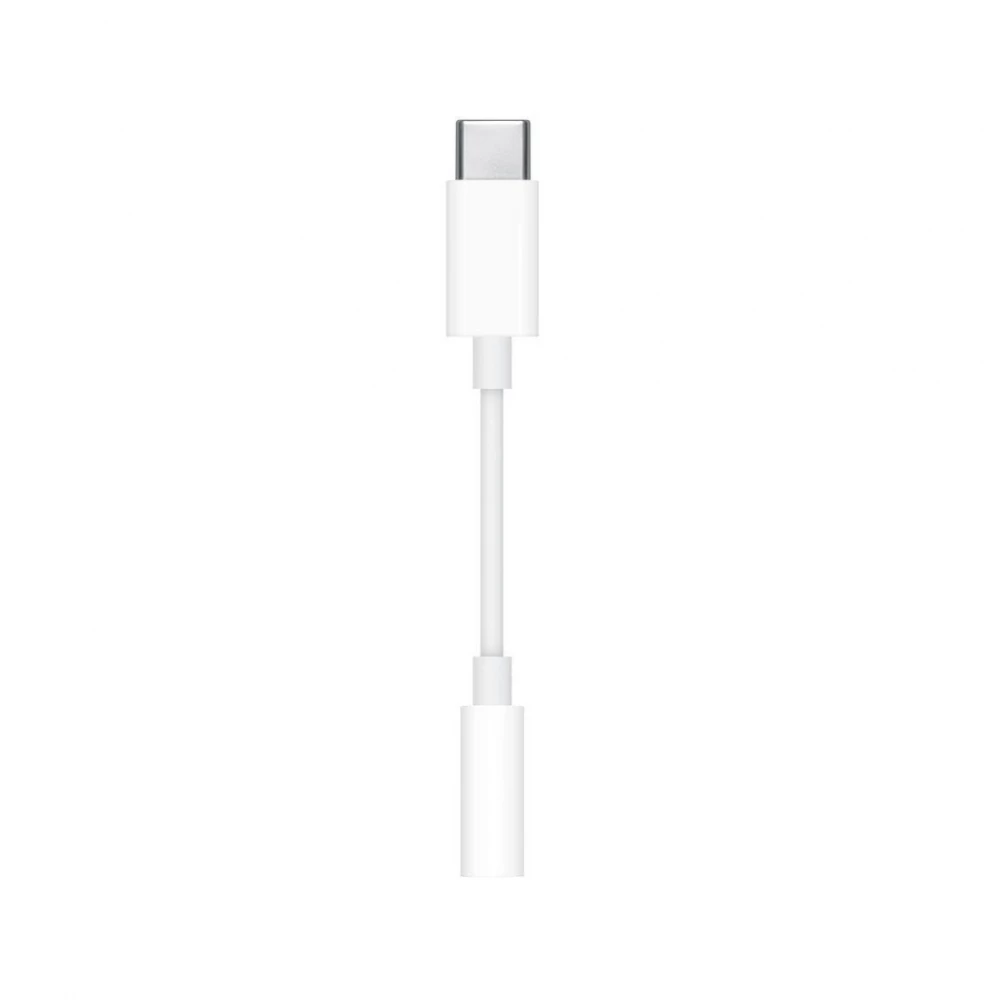 Apple original Audio Adapter AUX 3.5mm zu USB-C für iPhone und iPads - Weiss
