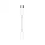 Apple original Audio Adapter AUX 3.5mm zu USB-C für iPhone und iPads - Weiss