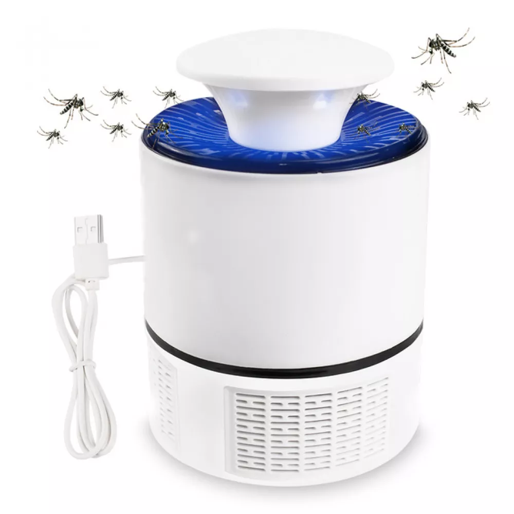 Aspirateur-moustiques Lampe USB High-Tech avec ondes LED nanométrique - Noir