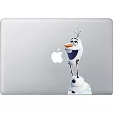 Autocollant MacBook - Happy Olaf