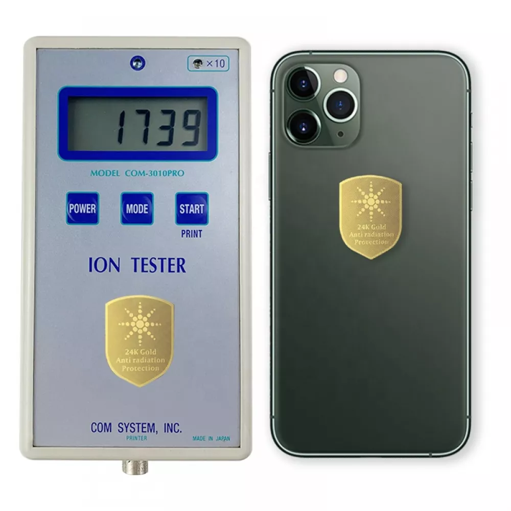 Autocollant anti-radiation CAMAZ REM bloqueur radiation électromagnétiques - Or