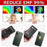 Autocollant anti-radiation CAMAZ REM bloqueur radiation électromagnétiques - Or
