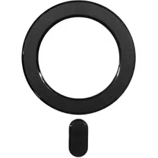 Universeller magnetischer MagSafe Ring Aufkleber für Android & iOS Phones & Cases - Schwarz