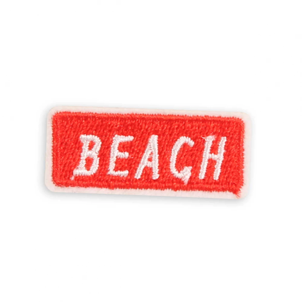 Sticker Aufkleber für Handy/Tablet/Computer 3D gestickt - BEACH