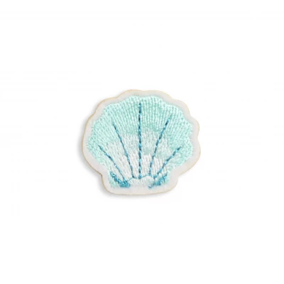Autocollant sticker pour t&eacute;l&eacute;phone/tablette/ordinateur brod&eacute; en 3D - Beach Shell