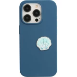 Autocollant sticker pour téléphone/tablette/ordinateur brodé en 3D - Beach Shell