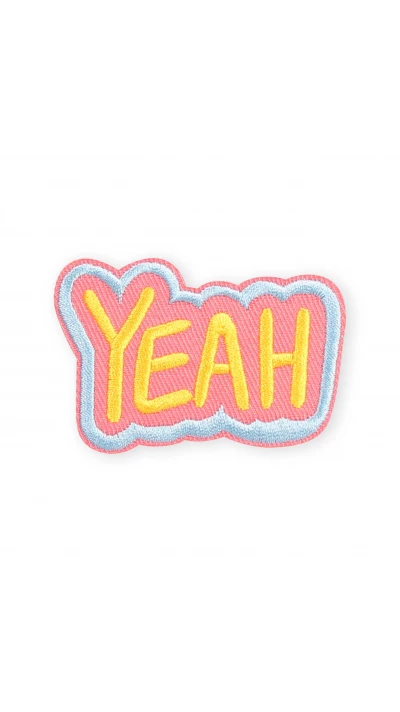 Autocollant sticker pour t&eacute;l&eacute;phone/tablette/ordinateur brod&eacute; en 3D - Big Yeah