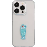 Autocollant sticker pour téléphone/tablette/ordinateur brodé en 3D - Blueberry Ice Cream Drink