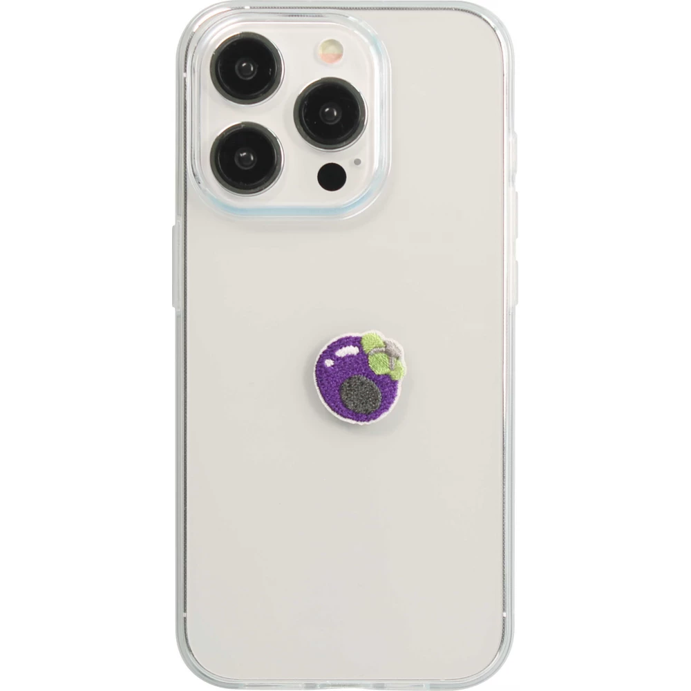 Autocollant sticker pour téléphone/tablette/ordinateur brodé en 3D - Blueberry