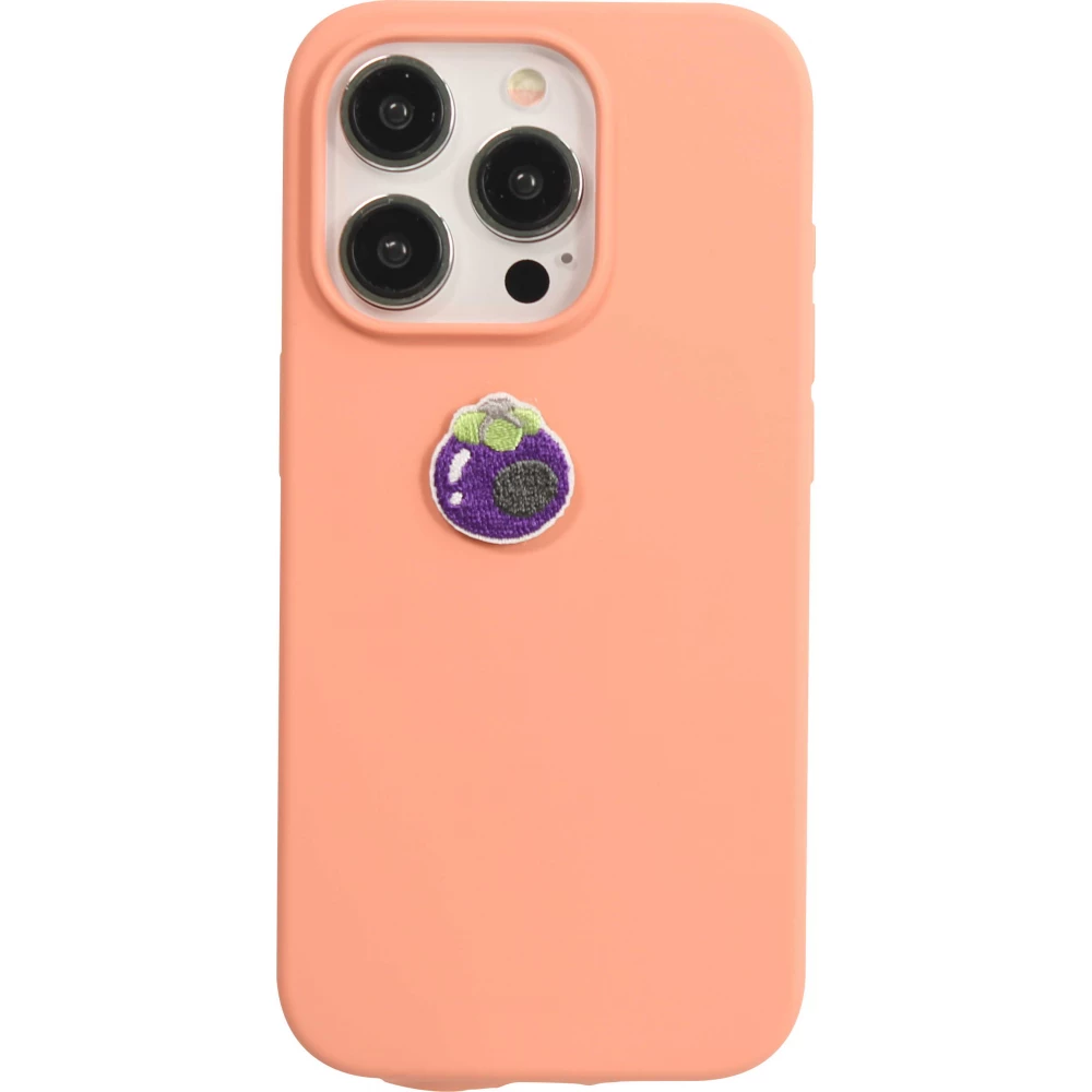 Autocollant sticker pour téléphone/tablette/ordinateur brodé en 3D - Blueberry
