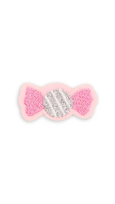 Autocollant sticker pour t&eacute;l&eacute;phone/tablette/ordinateur brod&eacute; en 3D - Bonbon sticker