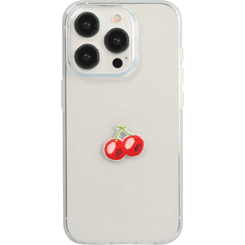 Sticker Aufkleber für Handy/Tablet/Computer 3D gestickt - Cherry