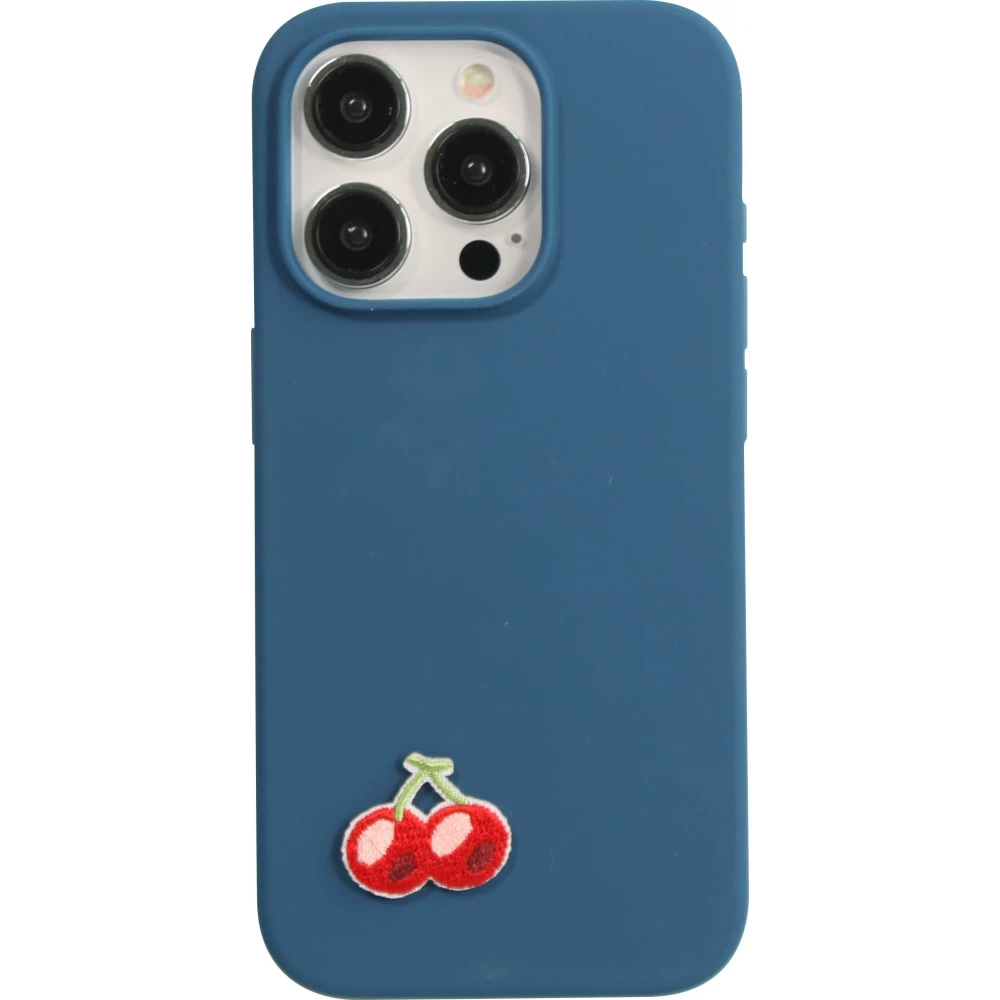 Sticker Aufkleber für Handy/Tablet/Computer 3D gestickt - Cherry