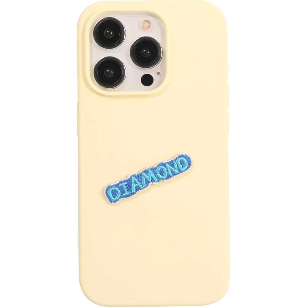 Sticker Aufkleber für Handy/Tablet/Computer 3D gestickt - DIAMOND blau