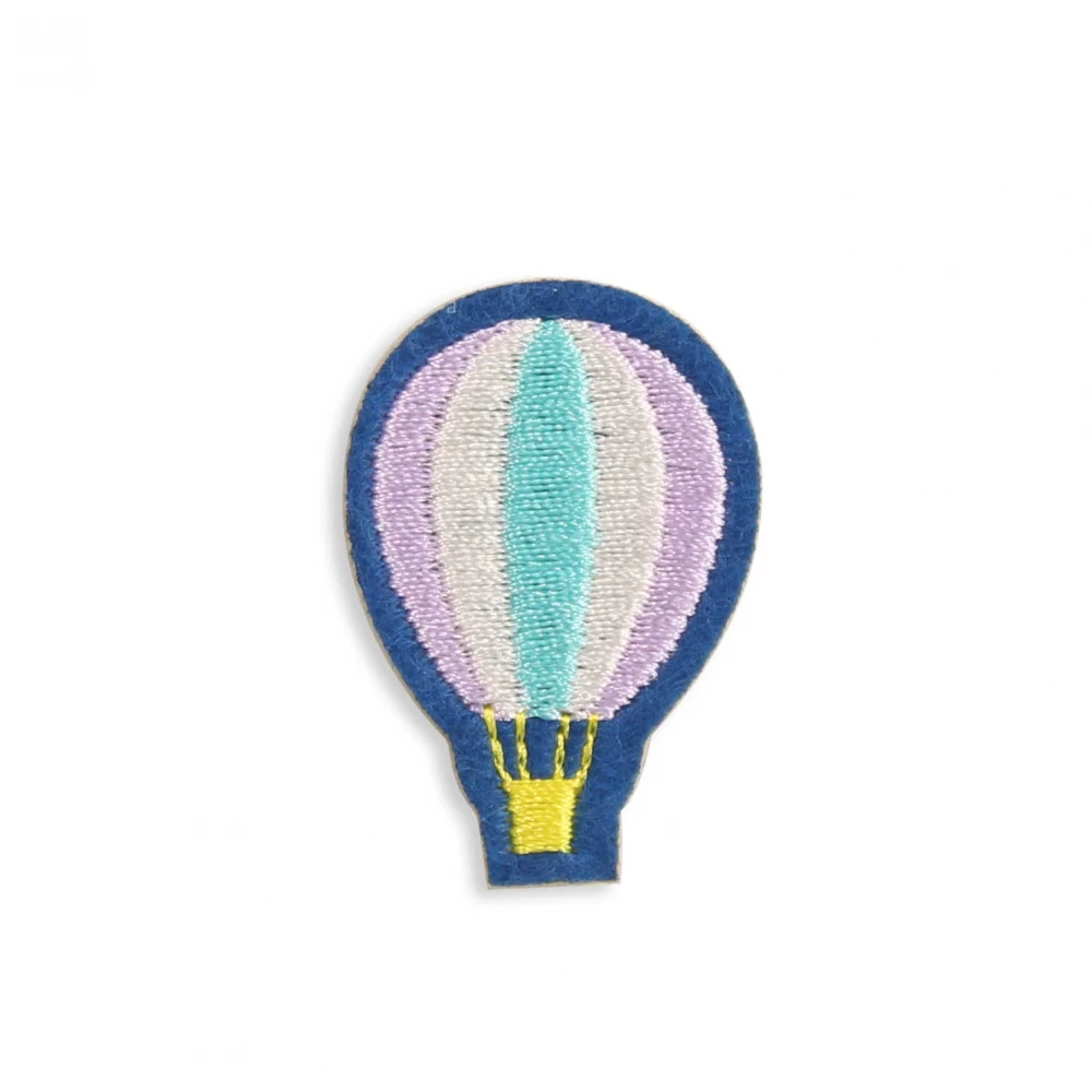 Autocollant sticker pour téléphone/tablette/ordinateur brodé en 3D - Hot Air Balloon