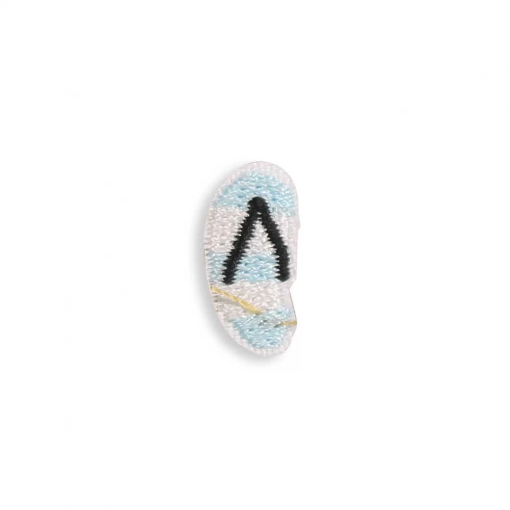 Autocollant sticker pour téléphone/tablette/ordinateur brodé en 3D - Left Flip-Flop