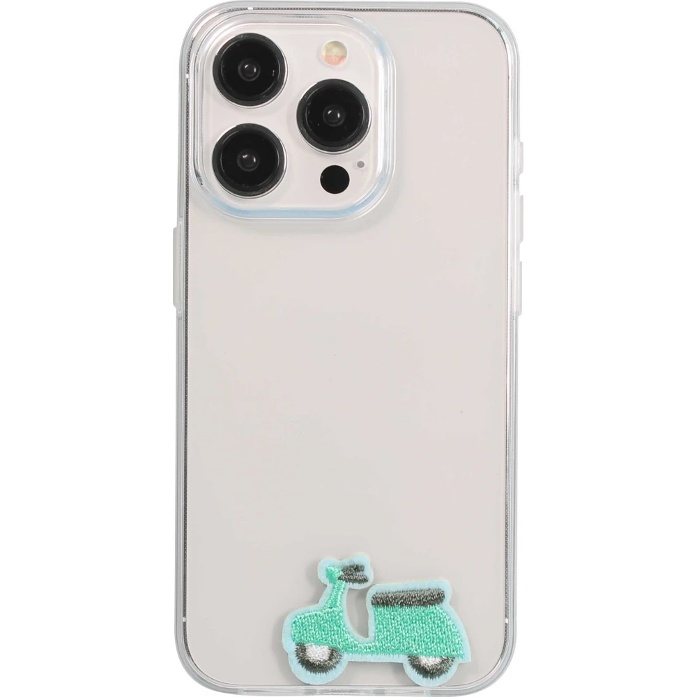 Sticker Aufkleber für Handy/Tablet/Computer 3D gestickt - Little scooter