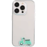 Sticker Aufkleber für Handy/Tablet/Computer 3D gestickt - Little scooter