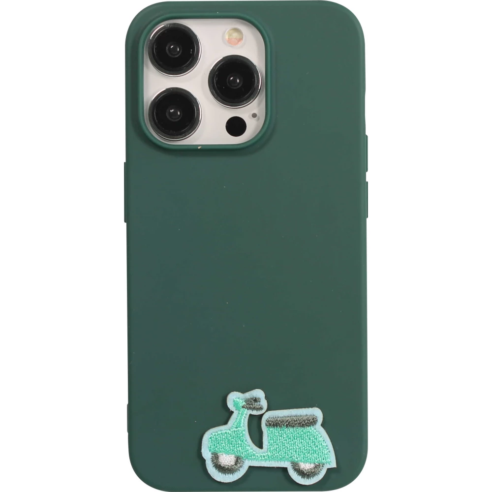 Sticker Aufkleber für Handy/Tablet/Computer 3D gestickt - Little scooter