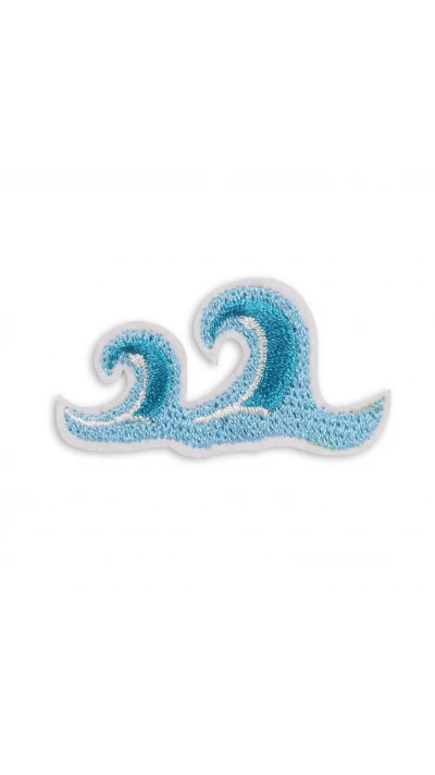 Autocollant sticker pour t&eacute;l&eacute;phone/tablette/ordinateur brod&eacute; en 3D - Ripcurl Wave