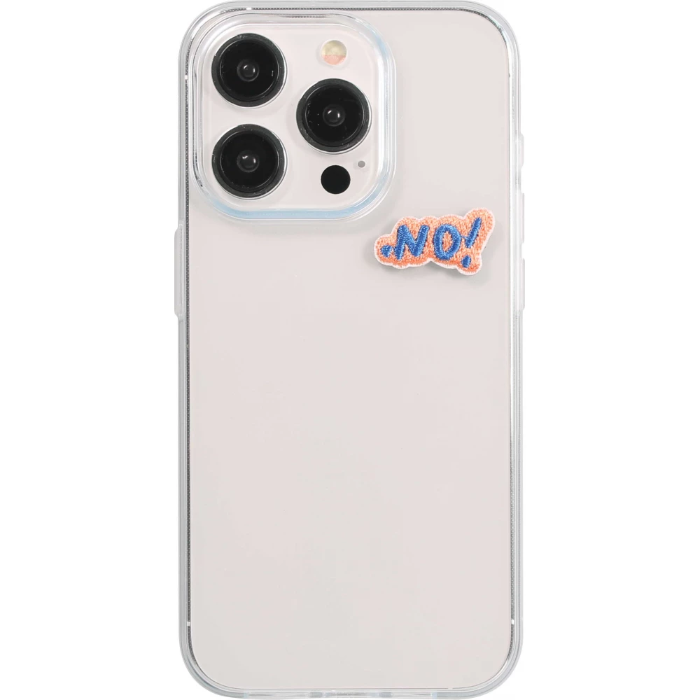 Sticker Aufkleber für Handy/Tablet/Computer 3D gestickt - Sticker No!