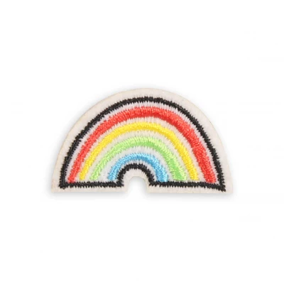 Autocollant sticker pour t&eacute;l&eacute;phone/tablette/ordinateur brod&eacute; en 3D - Sticker Rainbow