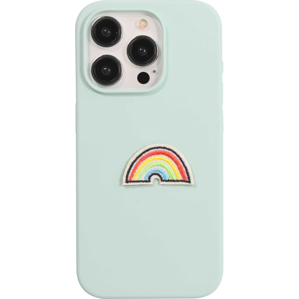 Autocollant sticker pour téléphone/tablette/ordinateur brodé en 3D - Sticker Rainbow