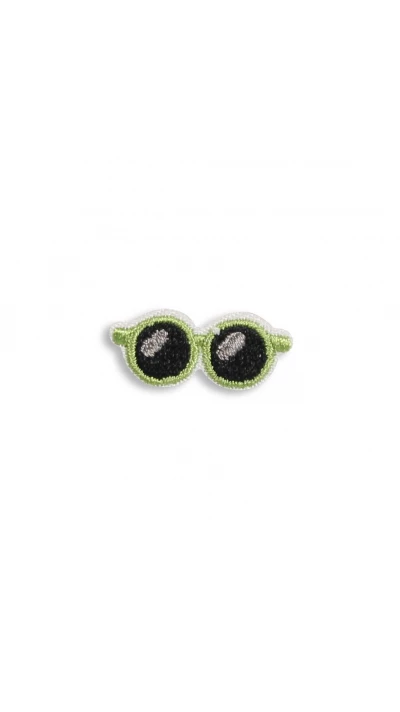 Autocollant sticker pour t&eacute;l&eacute;phone/tablette/ordinateur brod&eacute; en 3D - Sun Glasses