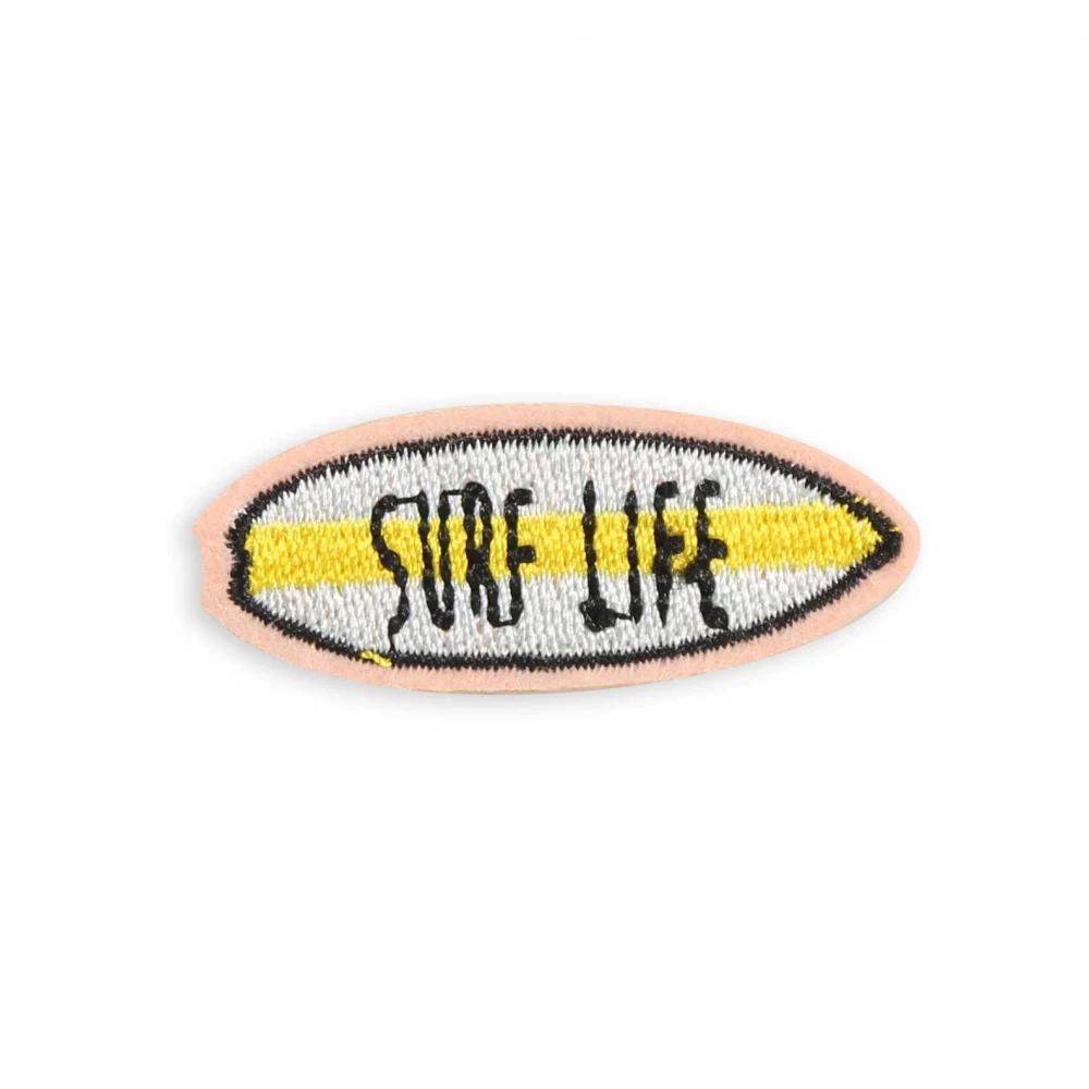 Sticker Aufkleber für Handy/Tablet/Computer 3D gestickt - Surf Life
