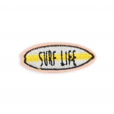 Sticker Aufkleber für Handy/Tablet/Computer 3D gestickt - Surf Life