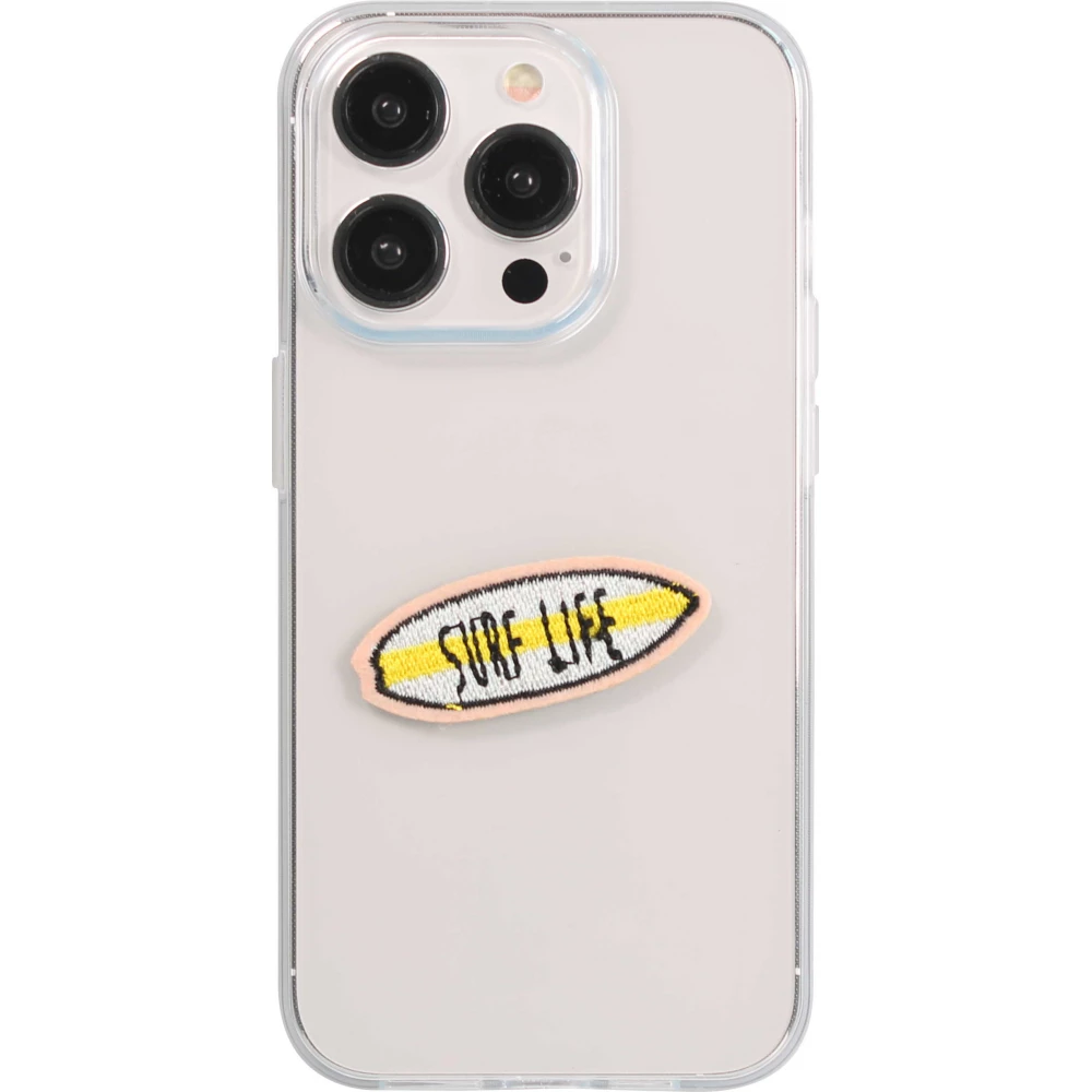 Sticker Aufkleber für Handy/Tablet/Computer 3D gestickt - Surf Life