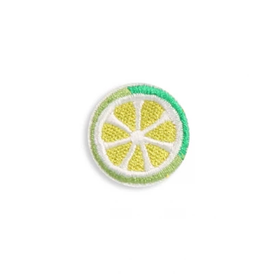 Sticker Aufkleber f&uuml;r Handy/Tablet/Computer 3D gestickt - Sweet Lime