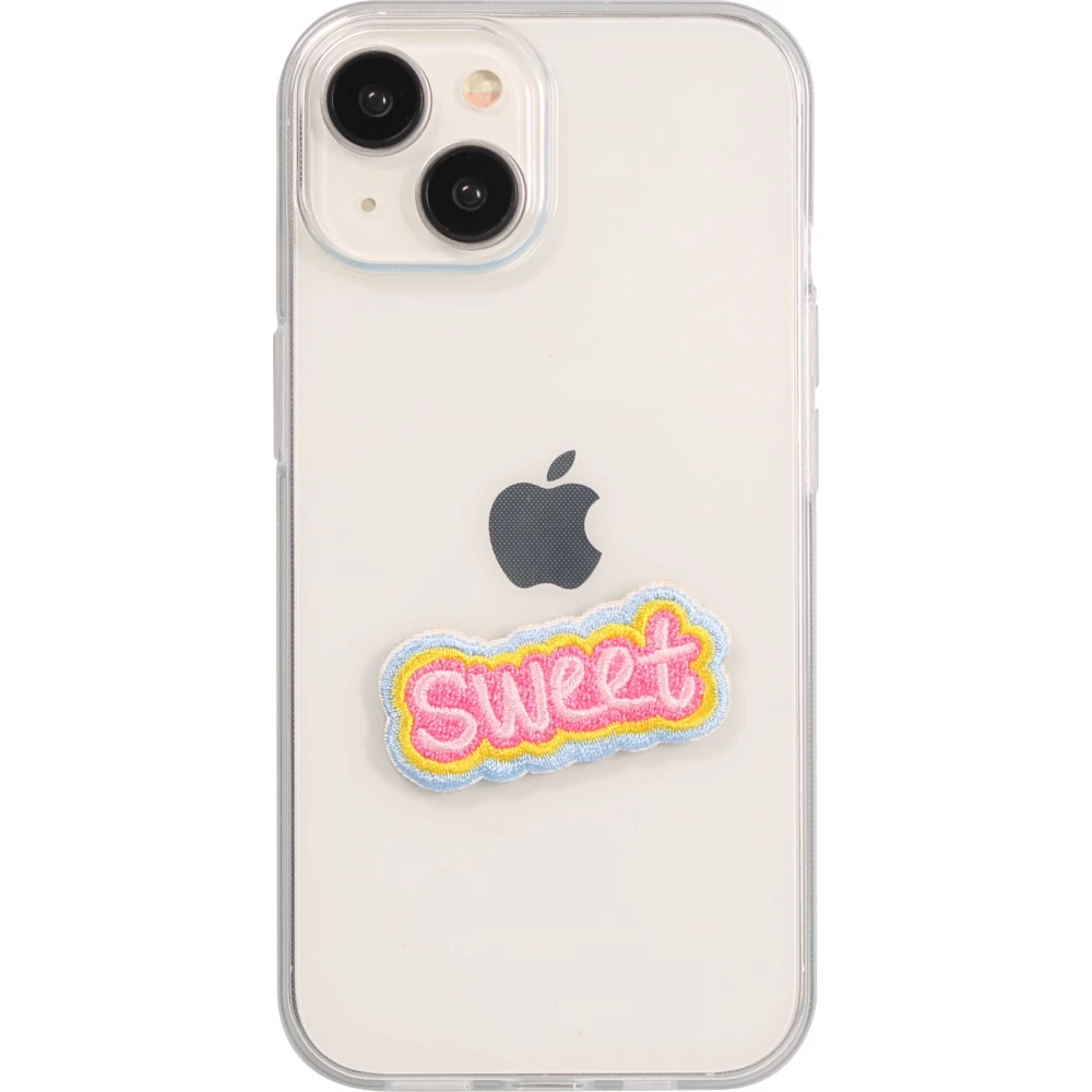 Autocollant sticker pour téléphone/tablette/ordinateur brodé en 3D - Sweet