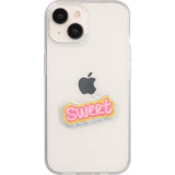 Autocollant sticker pour téléphone/tablette/ordinateur brodé en 3D - Sweet