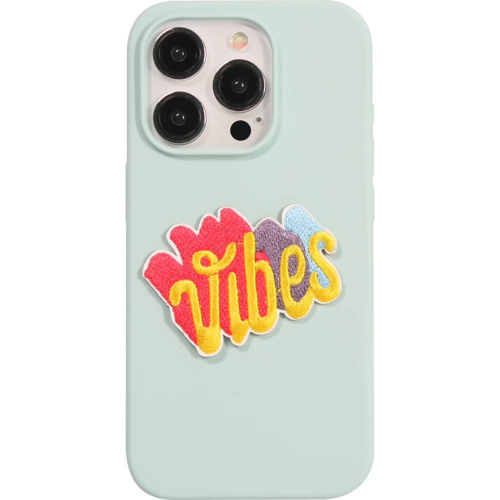 Autocollant sticker pour téléphone/tablette/ordinateur brodé en 3D - Vibes