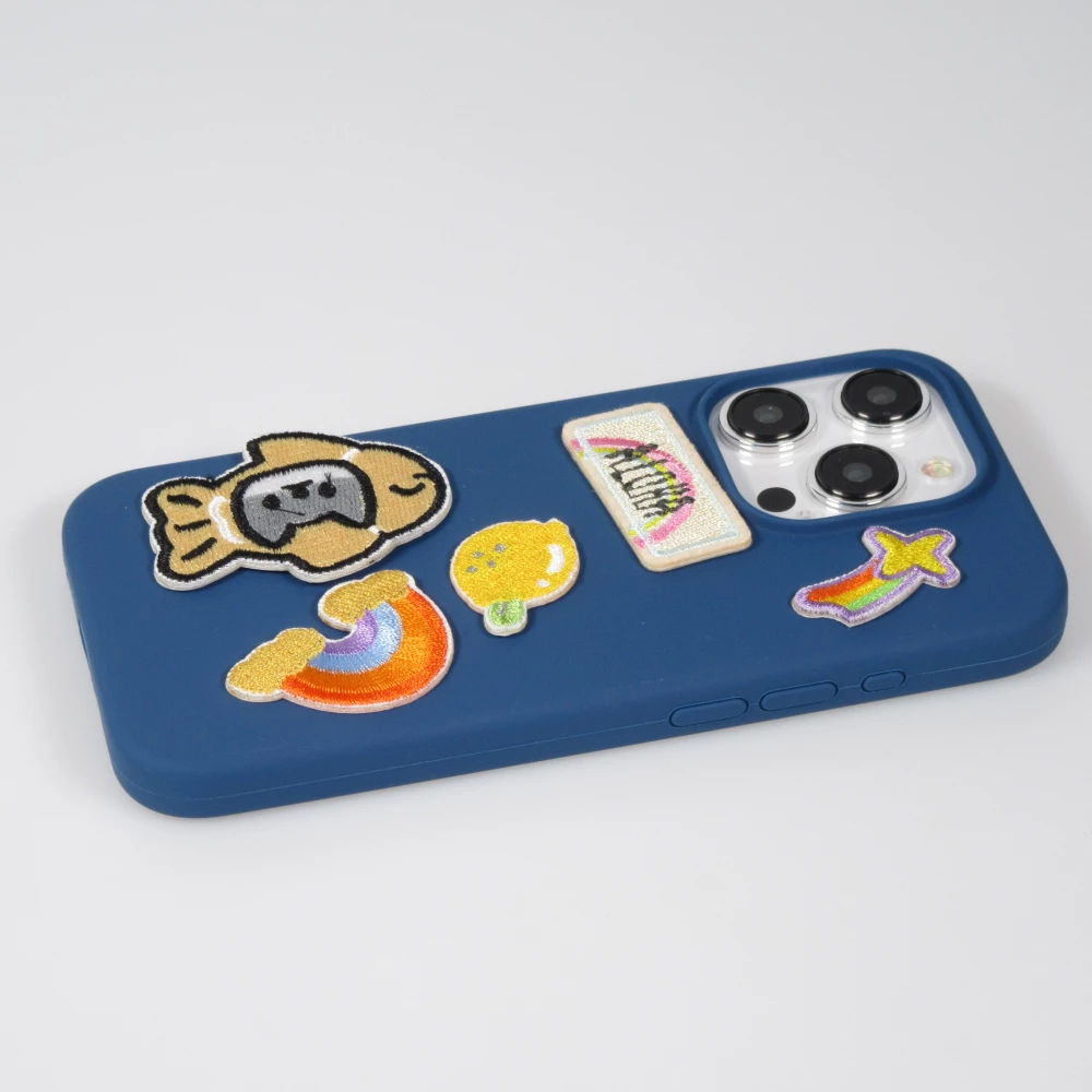 Sticker Aufkleber für Handy/Tablet/Computer 3D gestickt - WOW! Sticker
