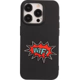 Sticker Aufkleber für Handy/Tablet/Computer 3D gestickt - WTF