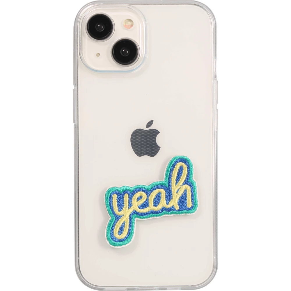 Autocollant sticker pour téléphone/tablette/ordinateur brodé en 3D - Yeah
