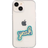 Autocollant sticker pour téléphone/tablette/ordinateur brodé en 3D - Yeah