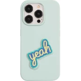 Autocollant sticker pour téléphone/tablette/ordinateur brodé en 3D - Yeah