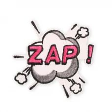 Sticker Aufkleber für Handy/Tablet/Computer 3D gestickt - ZAP