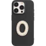 Sticker Aufkleber für Handy/Tablet/Computer 3D Pearls weiss - Buchstabe O