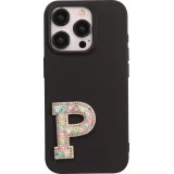Sticker Aufkleber für Handy/Tablet/Computer 3D Pearls Multifarben - Buchstabe P