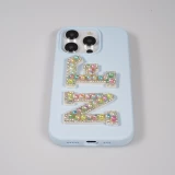 Sticker Aufkleber für Handy/Tablet/Computer 3D Pearls Multifarben - Buchstabe Z